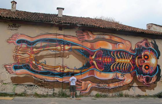 In Street Art: The Work of Nychos