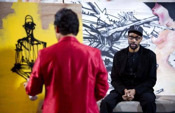 David Choe x RZA & Sandy Benefit Show @ Scion AV, LA