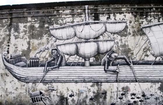 In Street Art: Phlegm in Portugal