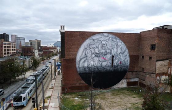 New Mural by Never2501in Baltimore
