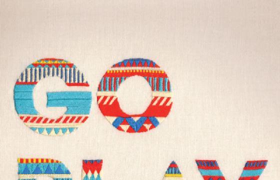 M&M's Embroidery Illustration