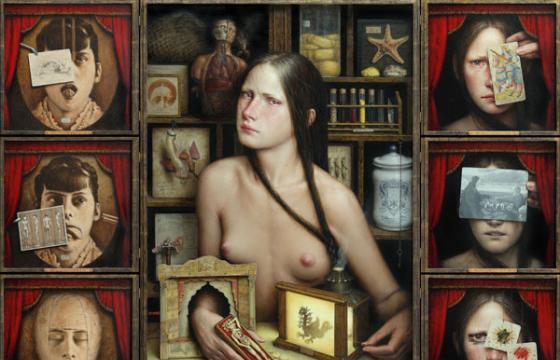 The Dark, Iconic Anatomy of Dino Valls
