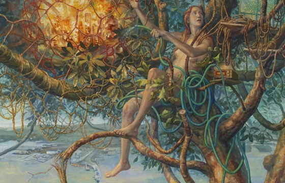 Julie Heffernan "Sky Is Falling" @ P.P.O.W. Gallery, NYC