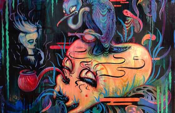 Camille Rose Garcia ”La Danse Macabre" @ Roq La Rue, Seattle