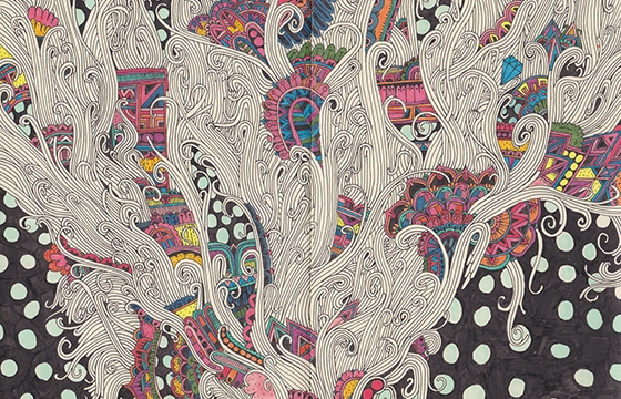 Tribal Psychedelia by Sophie Roach