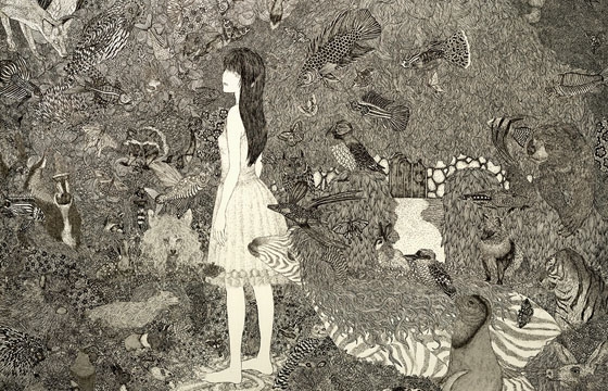 Incredible Etchings by Etsuko Fukaya