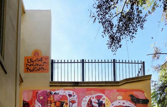 New Mural by Triangulo Dorado in Buenos Aires