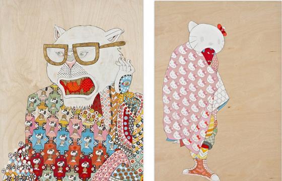 Kelly Tunstall & Ferris Plock "Edible Complex" @ Fecal Face, SF