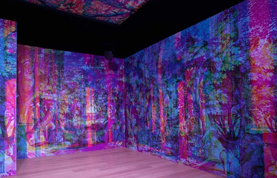 "RGB Fabulous Landscapes" by Italian-based artistic team Carnovsky