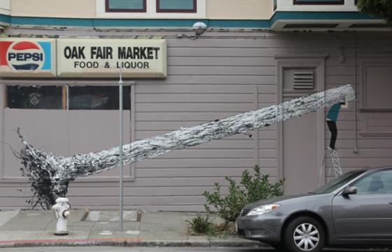 In Street Art: San and Escif in San Francisco
