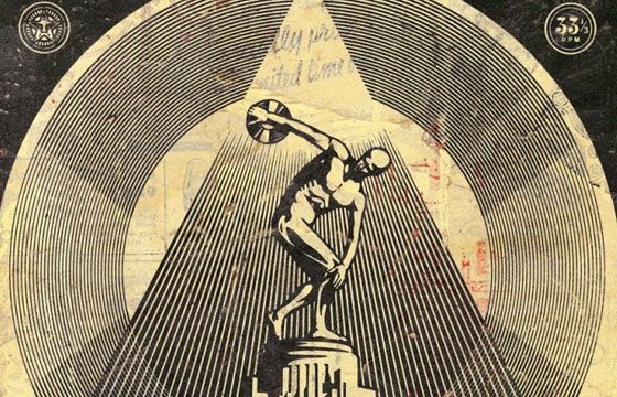 SHEPARD FAIREY "50 Shades of Black" @ Subliminal Projects, LA