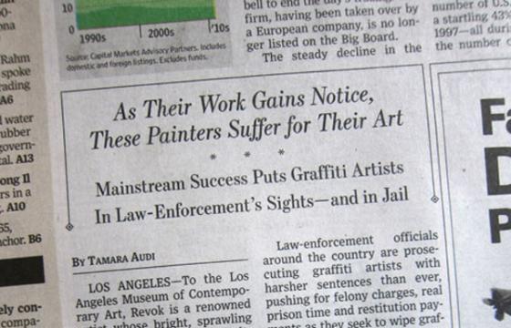 Front Page Tags from a Jail Cell