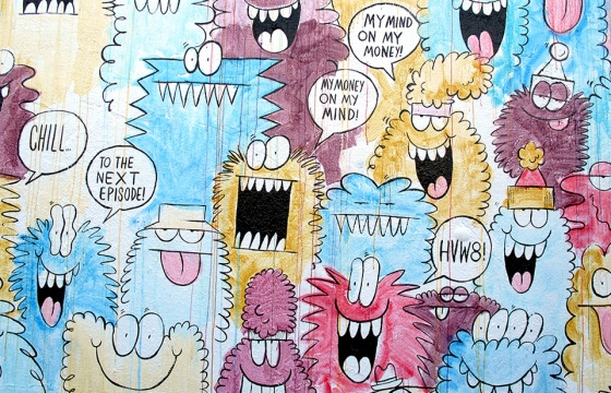 Kevin Lyons "SHITS & GIGGLES" @ HVW8, Los Angeles
