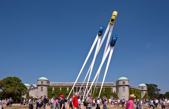 Gerry Judah "Porsche Display" @ Goodwood Festival of Speed 2013