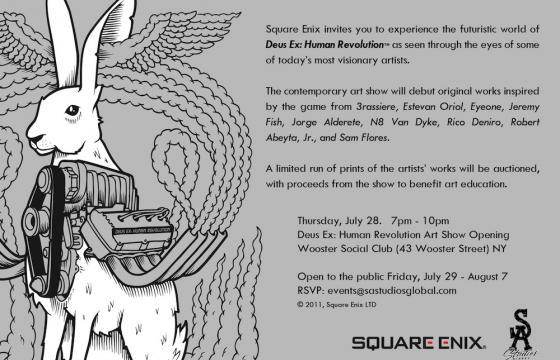 Jeremy Fish Artwork from Upcoming DEUS EX: HUMAN REVOLUTION Group Show 