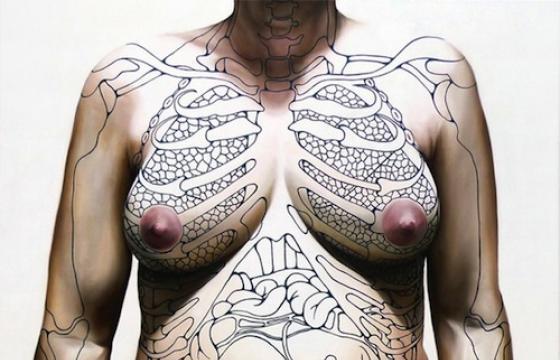 Anatomical Paintings by Ivan Ebel