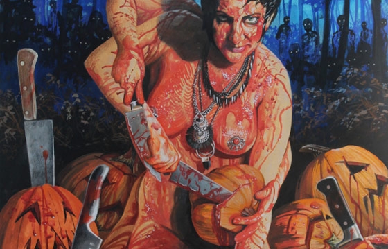 "Draw Me Like One Of Your FINAL GIRLS": A Halloween Vibe @ Spoke Art, October 29—31, 2020