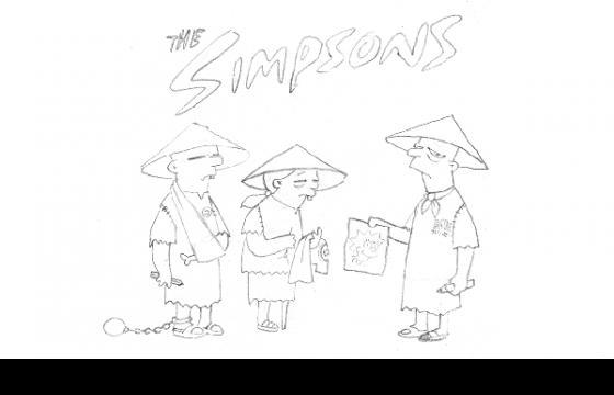 Banksy Releases The Simpsons Intro Storyboards
