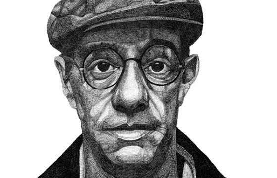 Jacob Everett's Ballpoint Portraits