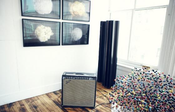 David Byrne's New York Office
