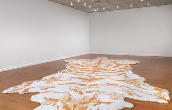 Xu Bing: 550,000 “First Class” Brand Cigarettes Rug