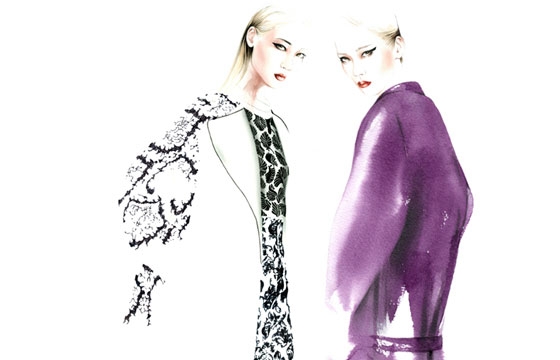Fashion Illustrations by Antonio Soares