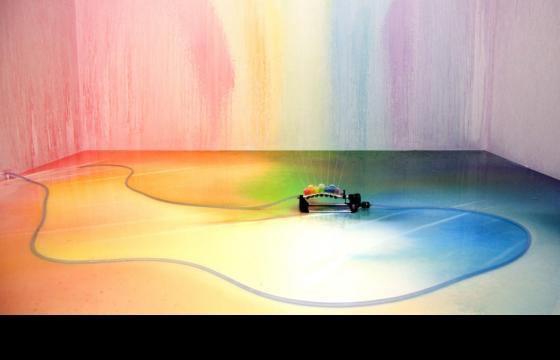 Edwin Deen: Rainbow Spray Paint Sprinkler