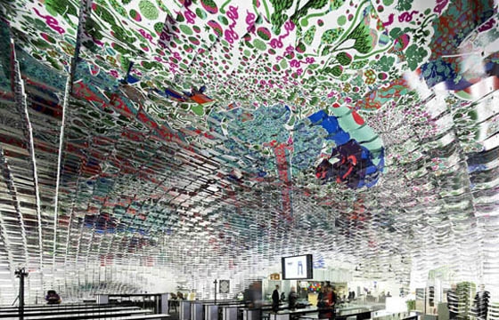 Gert Wingårdh and Kustaa Saksi's Paper Installation