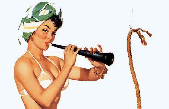 Gil Elvgren's Pin-ups and Models