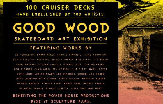 Good Wood 2012 Skateboard Art Exhibition