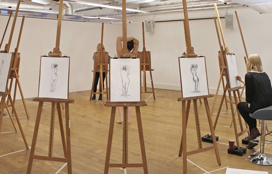 Dancing Stop-Motion Life-Drawings