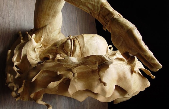 Stefanie Rocknak Carves Sculptures From a Single Piece of Wood