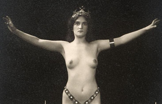 Olga Desmond in "Sword Dance"
