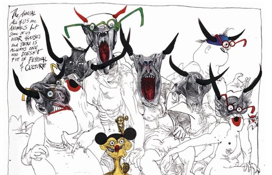 New Book: Ralph Steadman "PROUD TOO BE WEIRRD"