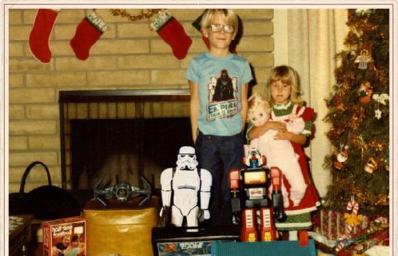 1978 XMAS with the STORMTROOPER SUPER SHOGUN
