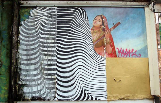 New work by Never 2501 in London