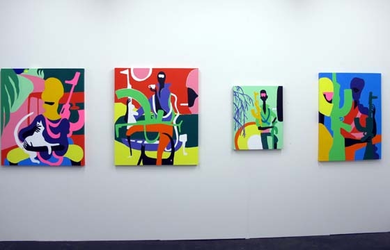 V1 Gallery features Geoff McFetridge, Todd James, and HuskMitNavn @ Volta9, Basel