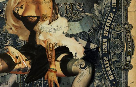 Handiedan's Collaged Pin-Ups