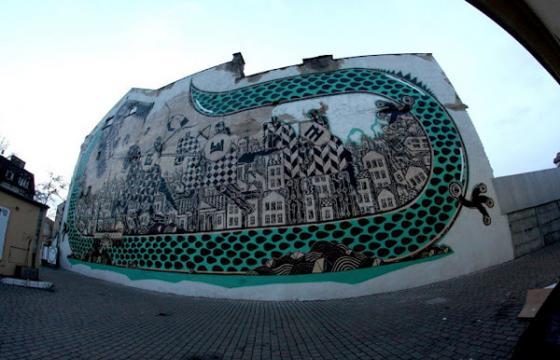 New M-City Mural in Poland