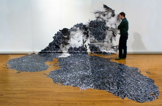 The Baroque Abstract Work Of Katherine Mann