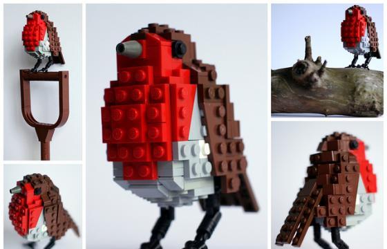 Birds in Britain (In Legos) by DeTomaso Pantera