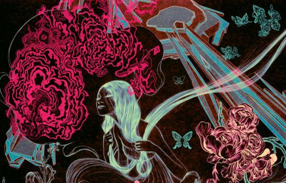 James Jean's Mural @ Lane Crawford, Hong Kong