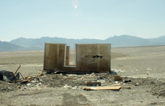 Escif and San in Death Valley, California