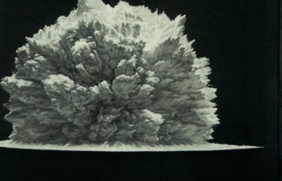 Drawings on black paper by Kyung Hwan Kwon