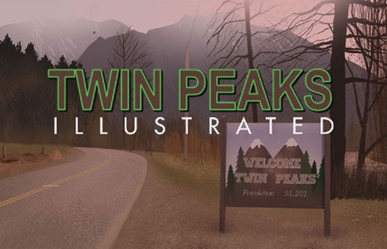 Martin Woutisseth's 'Twin Peaks Illustrated'