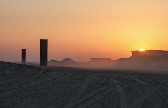 “East-West/West-East": Richard Serra in Qatar