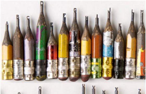 "Sharpened" Pencils by Dalton Ghetti
