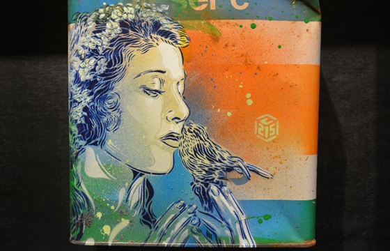 C215 "Back to Black" @ Stolenspace Gallery, London