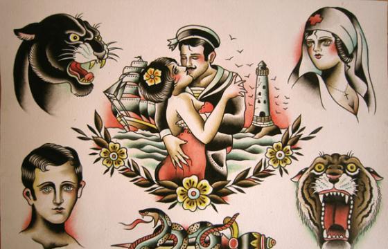 Tattoo Flash by Lina Stigsson