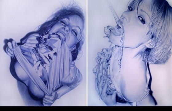 Juan Francisco Casas: Ballpoint Erotic
